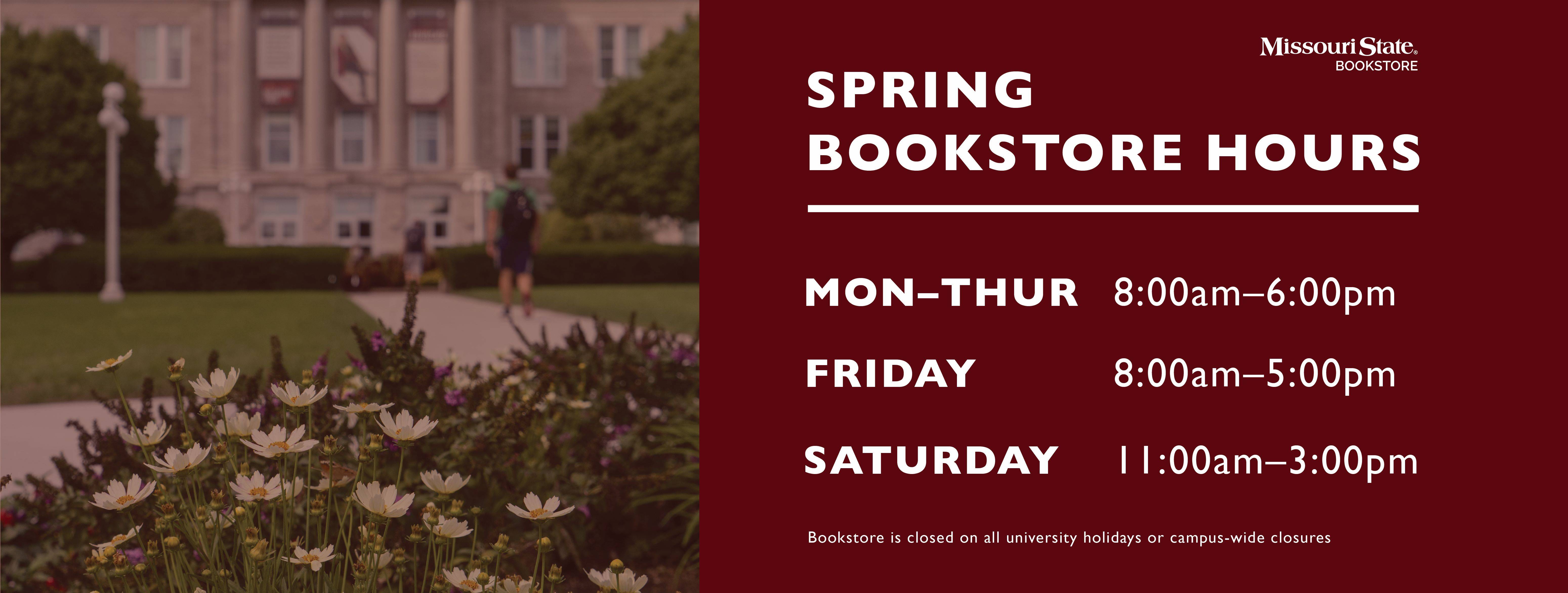 Spring 24 Hours for the Bookstore