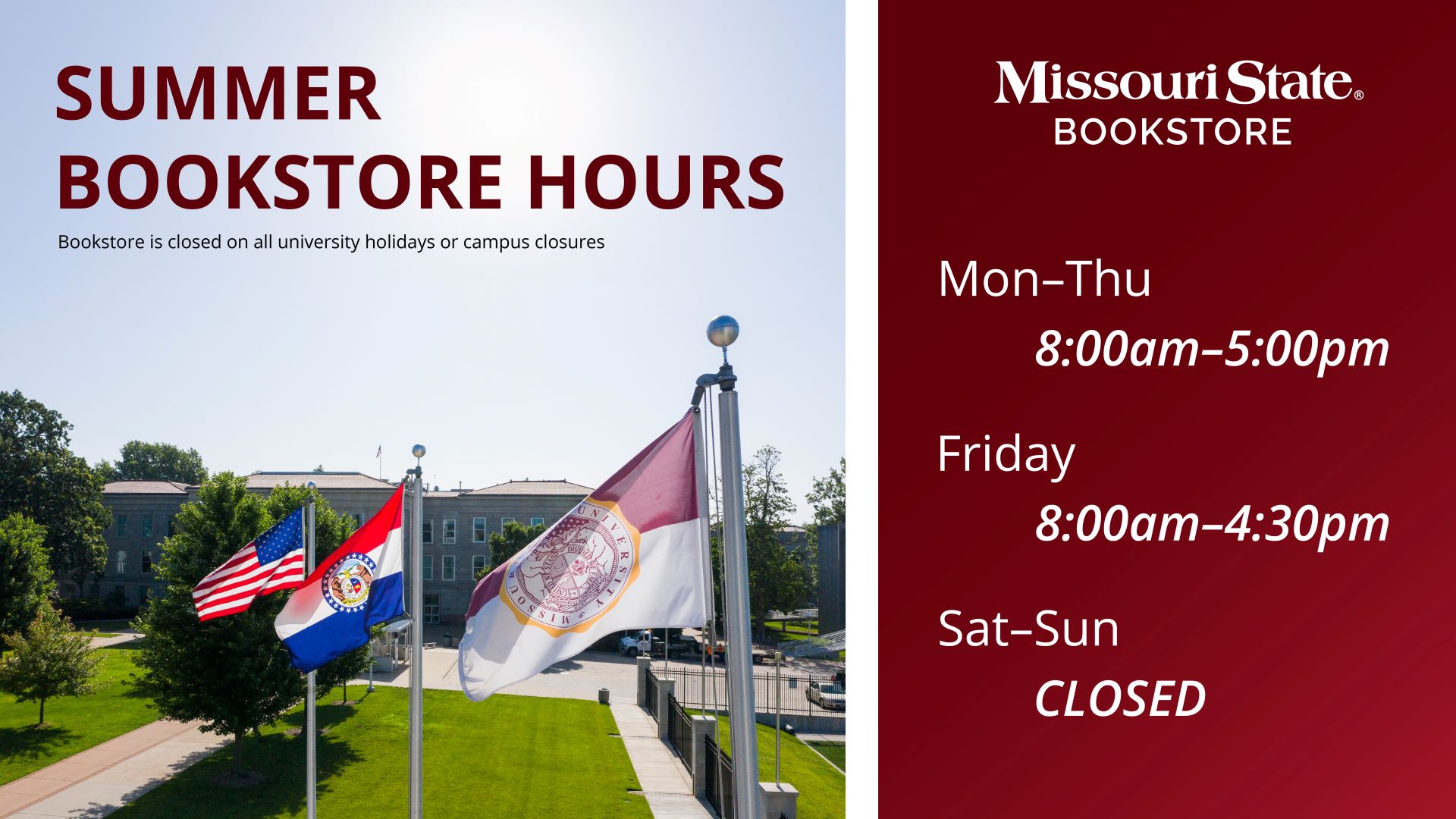 Bookstore Missouri State